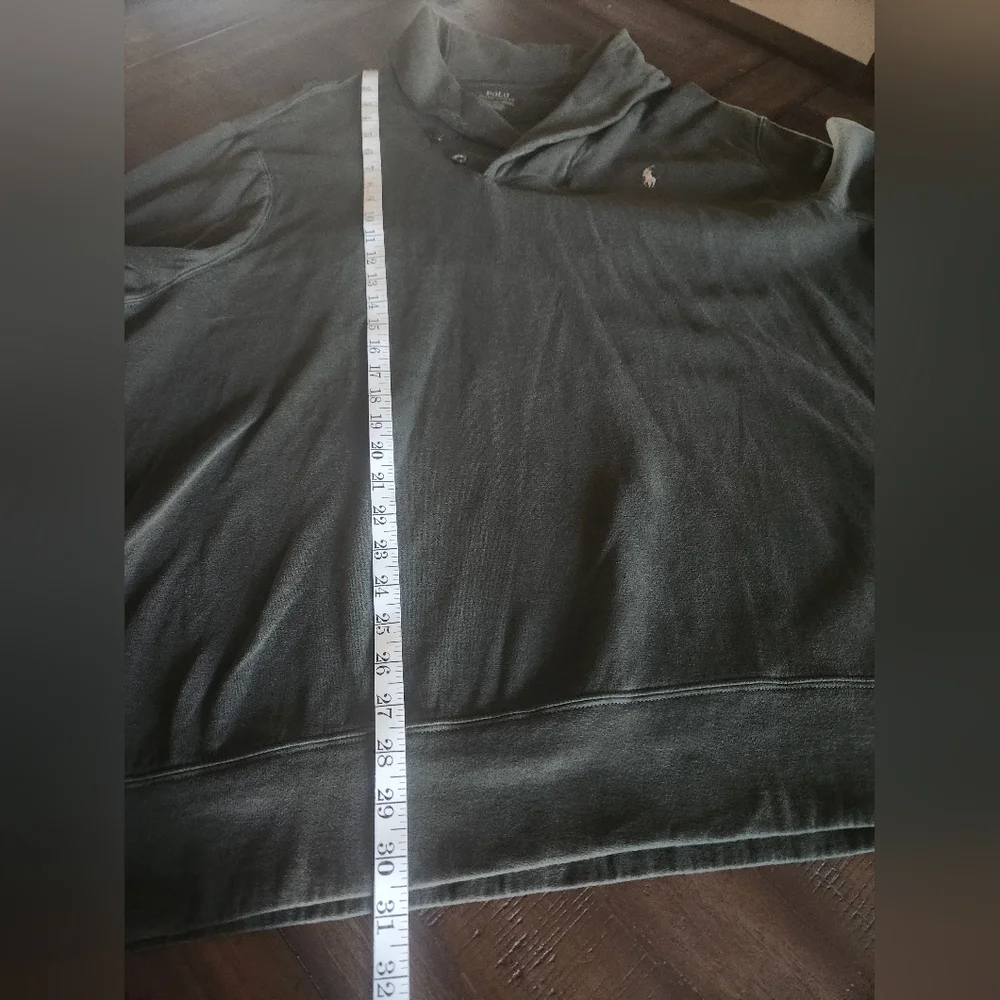 Polo by Ralph Lauren Dark Green V Neck Pullover‎ XXL